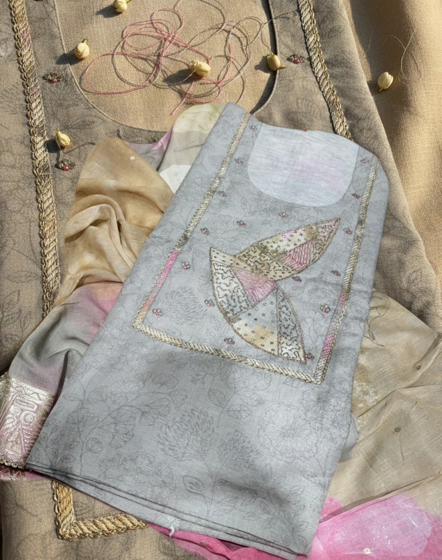 Mist Grey Contemporary Set